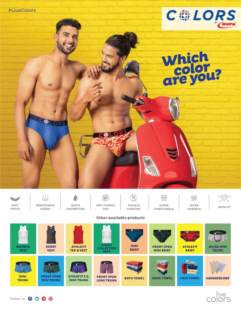 Rupa Men Underwear Wholesalers & Wholesale Dealers in India